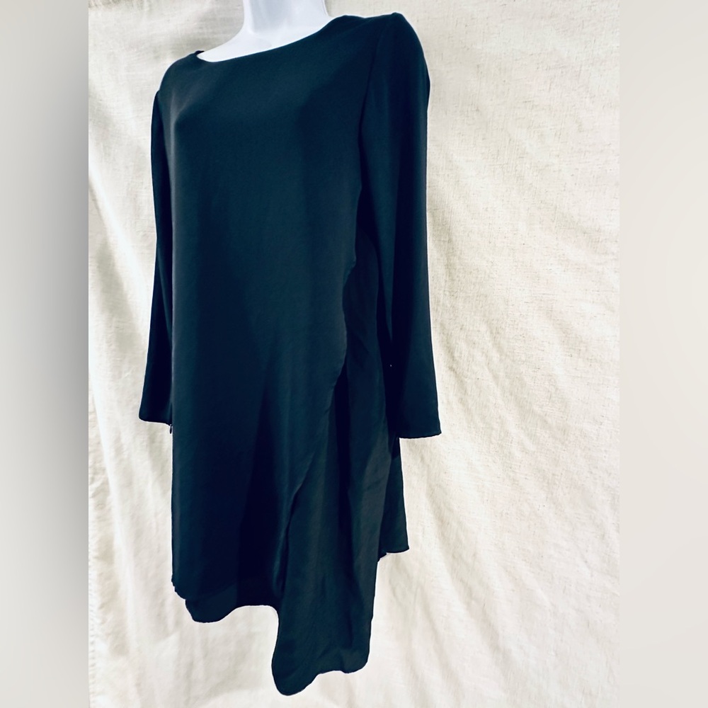 Allsaints Blue/Black Roder Dress - Picture 6 of 12